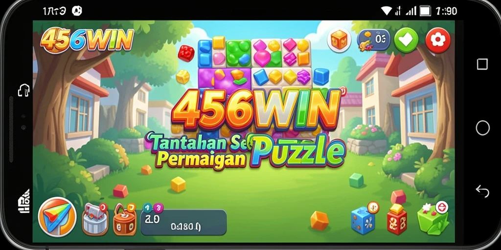 Screenshot gameplay <strong>456WIN</strong> menunjukkan tantangan Puzzle yang menarik.
