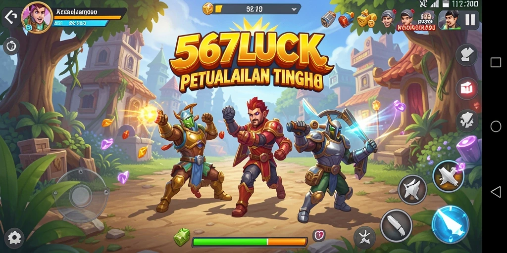 Gameplay seru dan menantang dari 567LUCK.