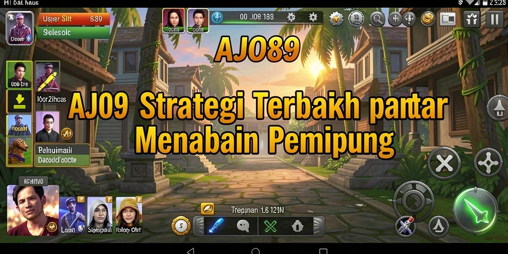 Screenshot AJO89 menampilkan aksi strategi yang mendebarkan.