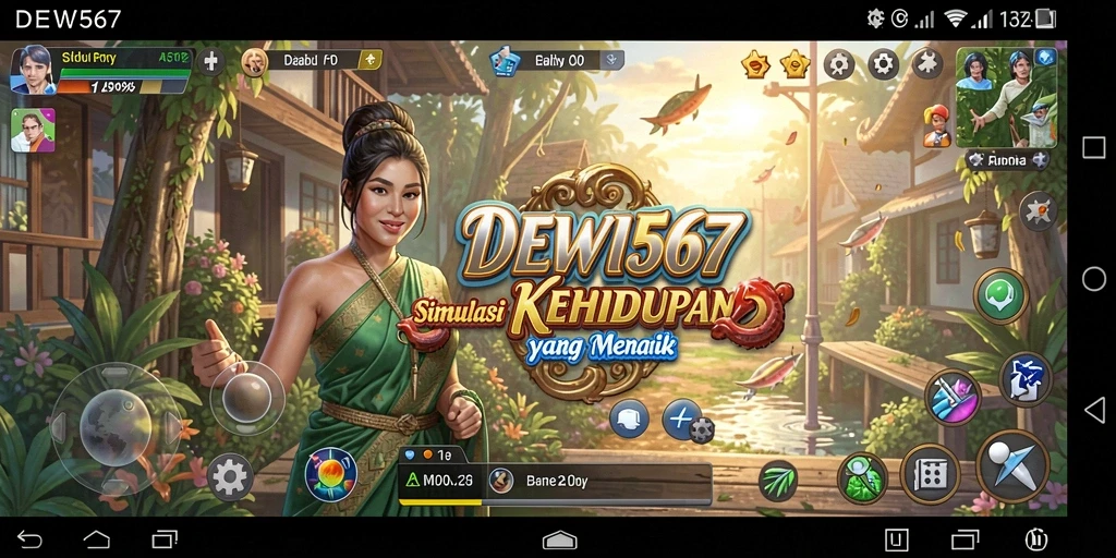 Tampilan gameplay DEWI567 yang interaktif dan mendalam.
