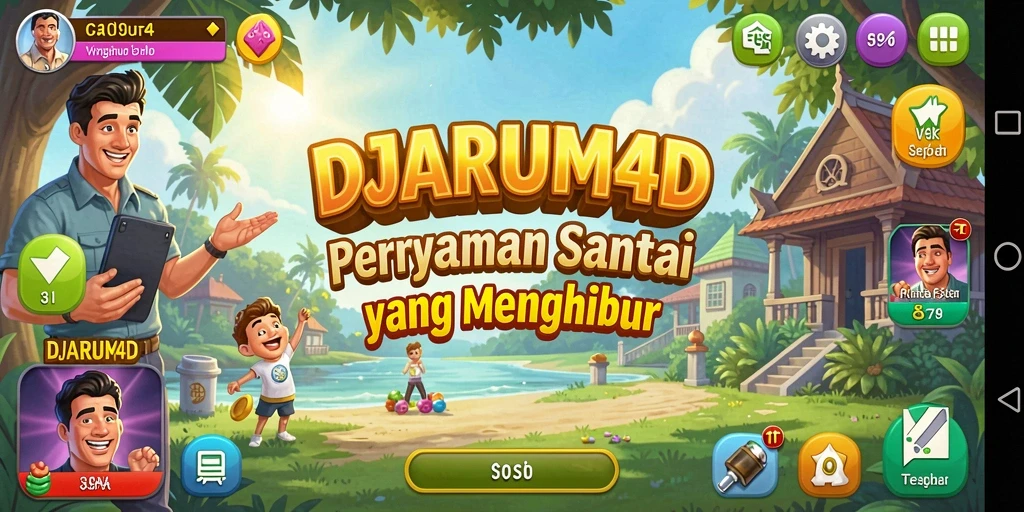Tampilan gameplay DJARUM4D yang seru dan menarik.