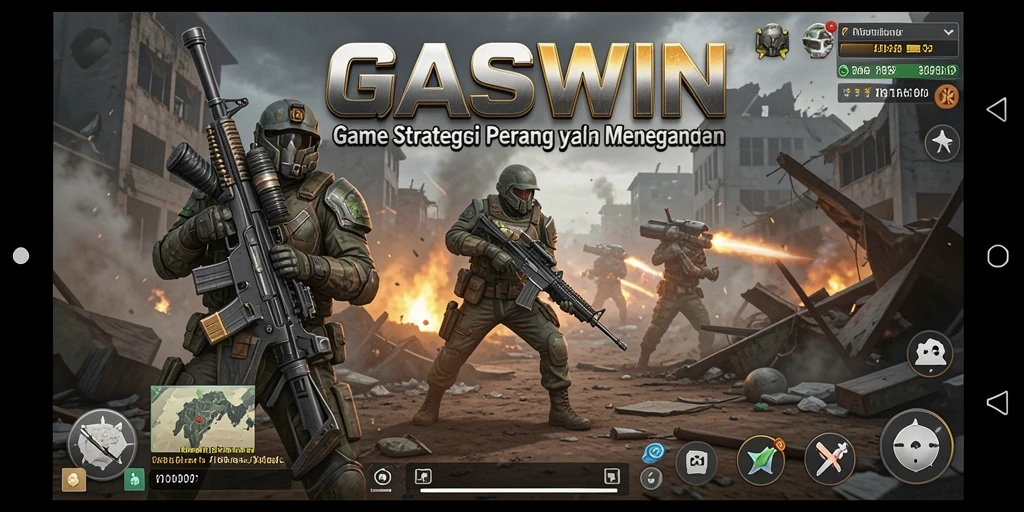 Tampilan menarik dari pertempuran dalam GASWIN yang mendebarkan.