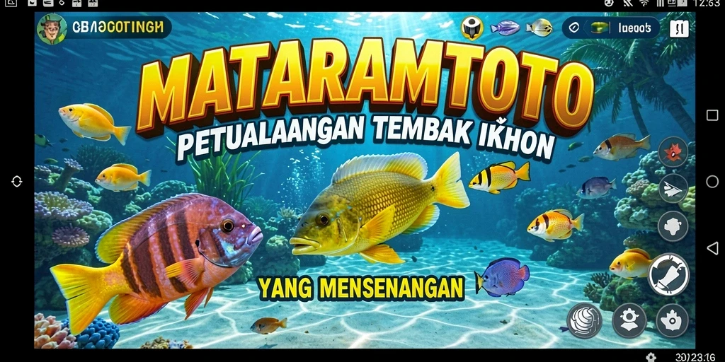 Gameplay seru Tembak Ikan di MATARAMTOTO dengan karakter menarik.