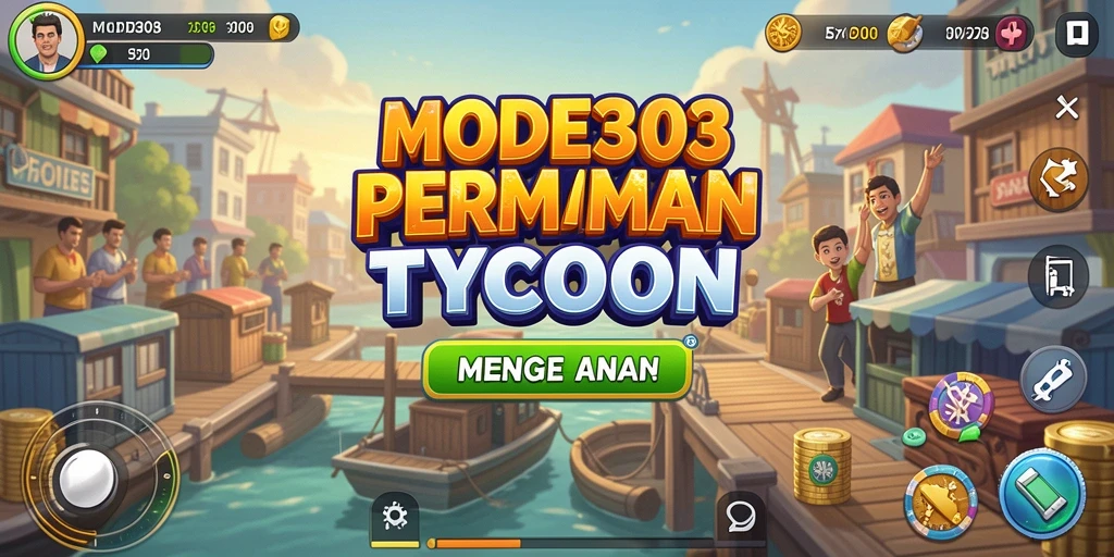 Tangkapan layar yang menunjukkan gameplay menarik dari MODE303.