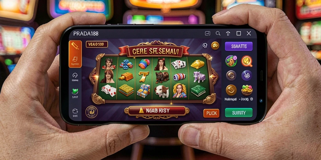 Tangkapan layar gameplay Kasino yang menampilkan permainan menarik di PRADA188.