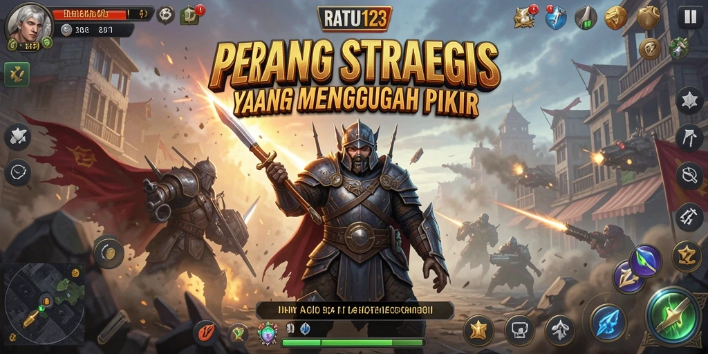 Tampilan menarik dari gameplay <strong>RATU123</strong> dengan aksi strategi yang mendebarkan.