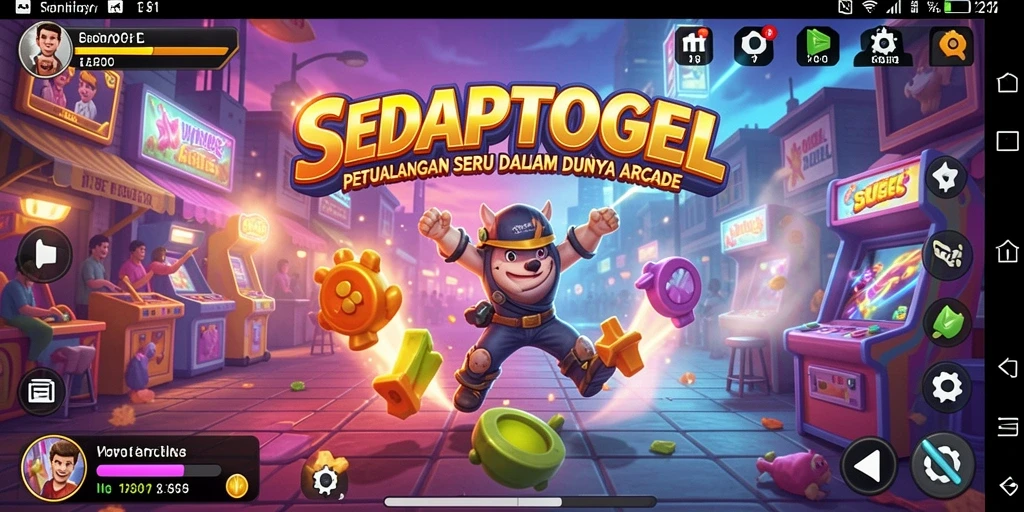 Tampilan gameplay SEDAPTOGEL yang seru dan dinamis.