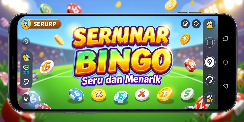 Tampilan gameplay SERURP yang seru dalam permainan Bingo.