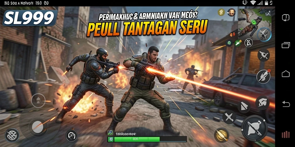 Tampilkan aksi epik dari gameplay SL999 yang mendebarkan.