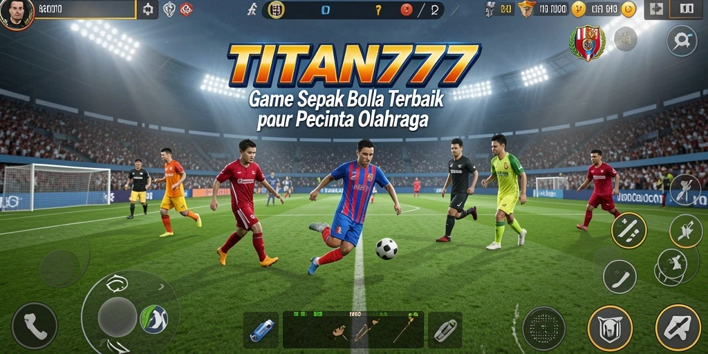 Tampilan gameplay seru dari TITAN777 yang memukau.